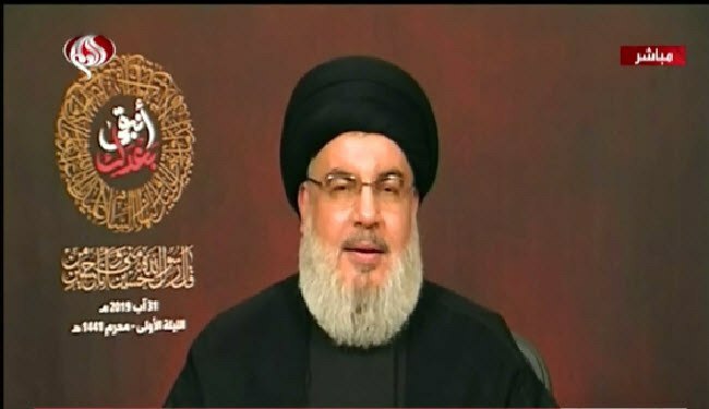 دبیرکل حزب‌الله لبنان: اسرائیل باید بهای تجاوزاتش را بدهد