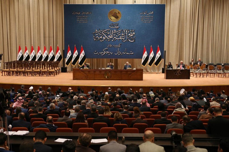 تأخیر در جلسه پارلمان عراق درب