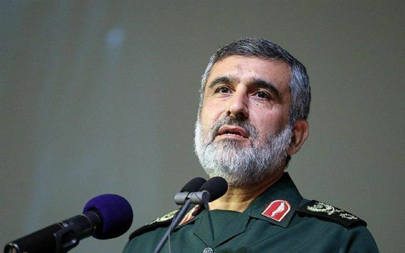 فرمانده نیروی هوافضای سپاه: برخی سرویس های اطلاعاتی گفتند قرار است به ایران حمله شود